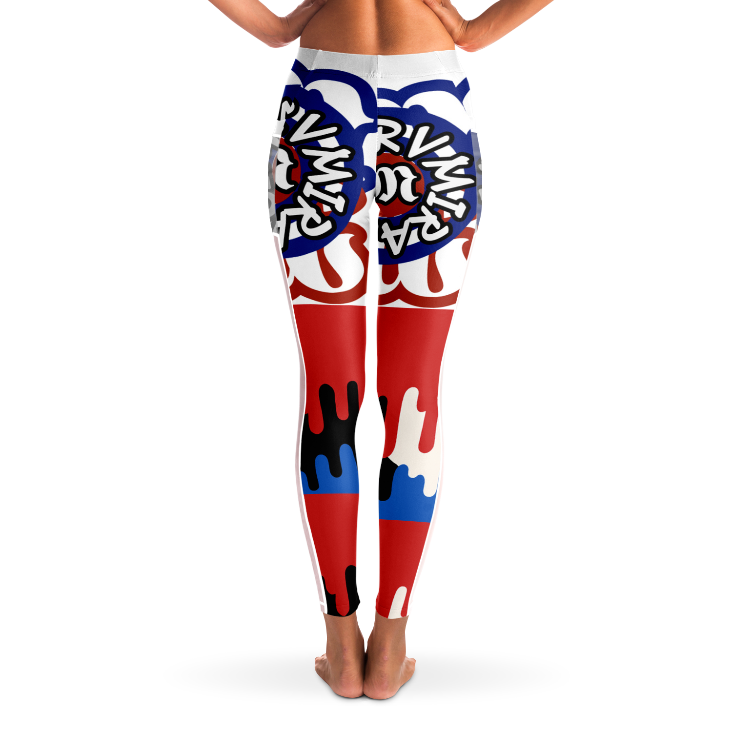 Mesh Pocket Legging - AOP