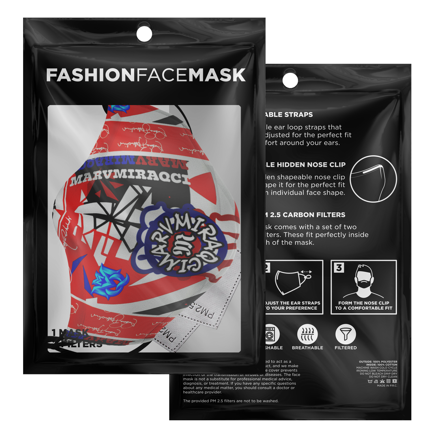 Fashion Face Mask - AOP
