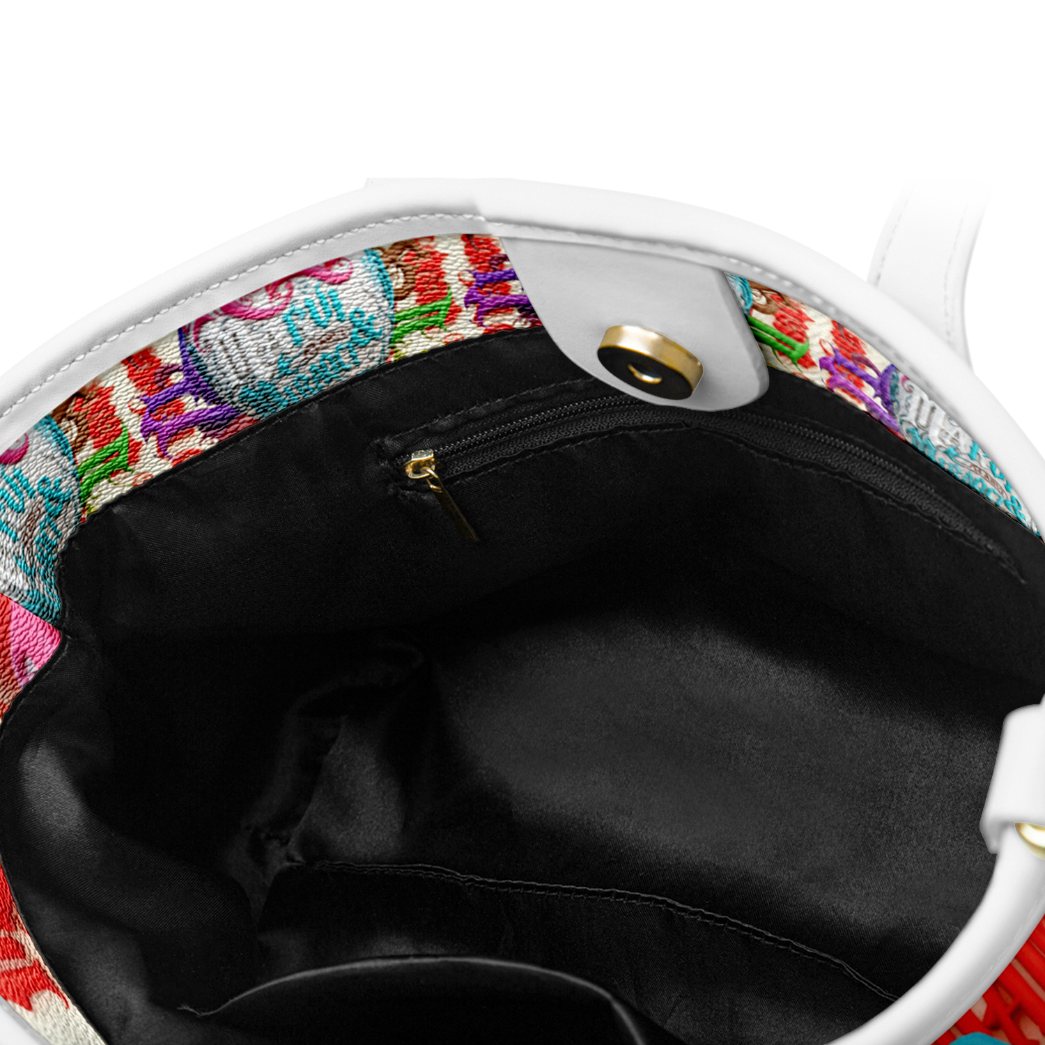 Leather Tote Bag - AOP