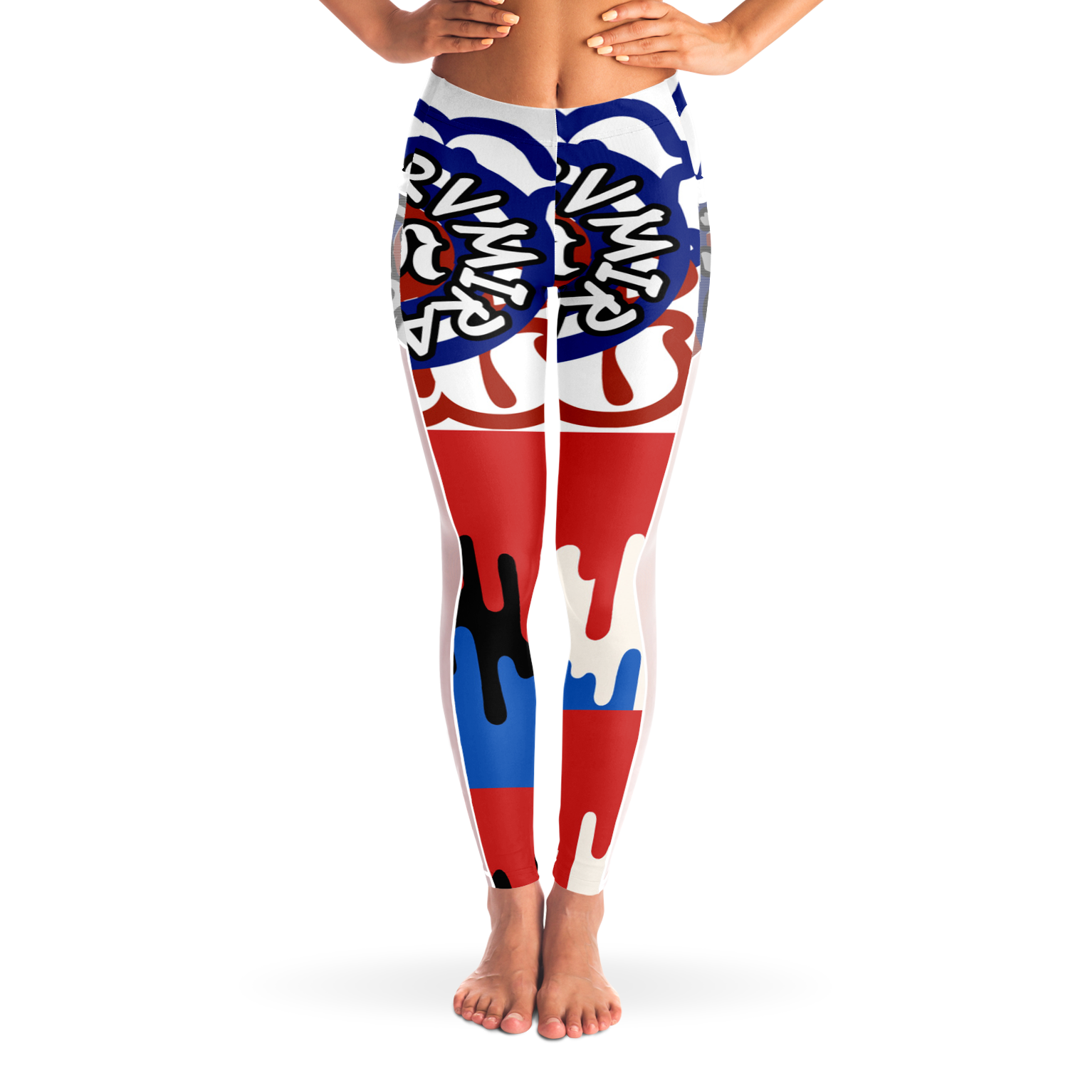 Mesh Pocket Legging - AOP