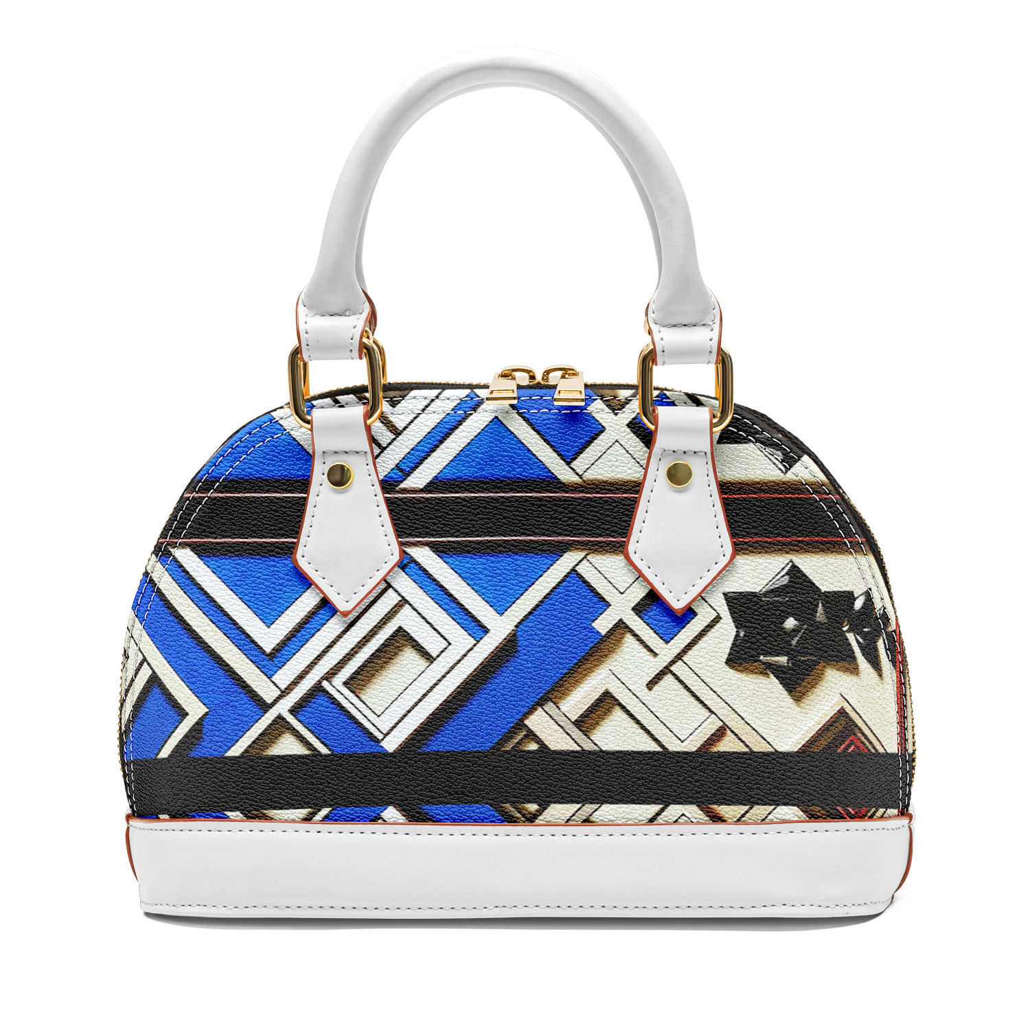 Dome Satchel Handbag - AOP