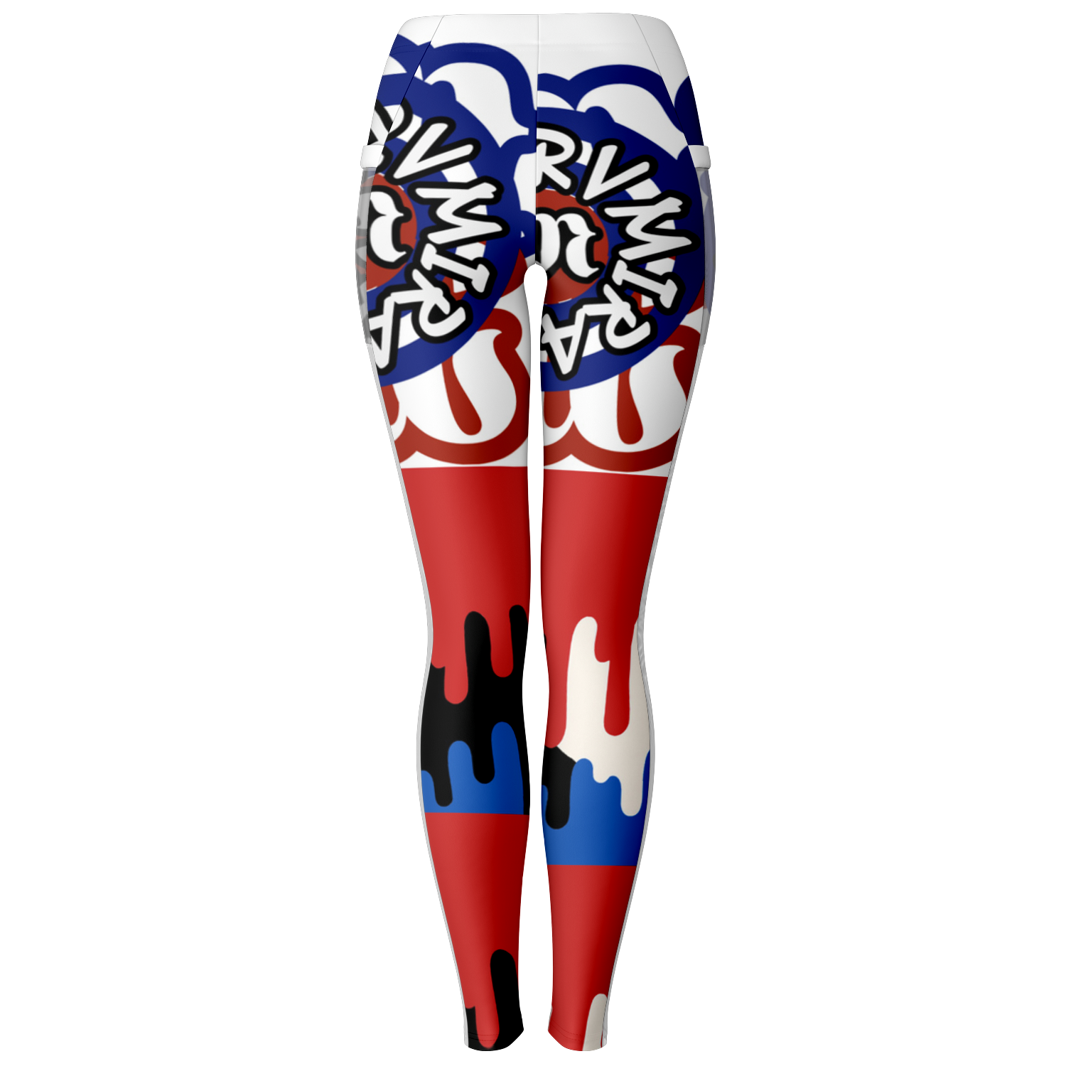 Mesh Pocket Legging - AOP