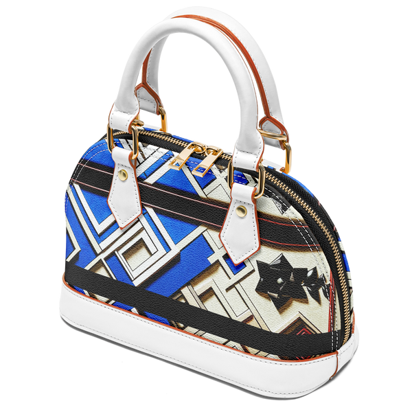 Dome Satchel Handbag - AOP